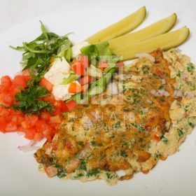 Omlet sa peršunom i paradajzom hubez bil toum 360 din. Omlet sa peršunom i paradajzom hubez bil toum