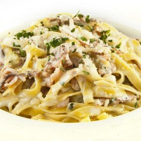 Pasta dimljeni losos