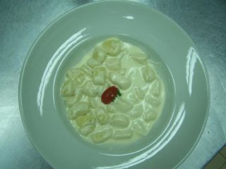 Gnocchi with four kinds of cheese delivery