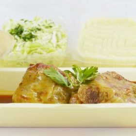 Stuffed paprika daily menu