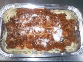 Pasta Bolognese delivery
