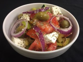 Greek salad delivery