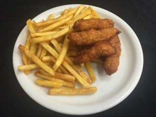 Chicken sticks with fries delivery