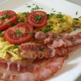 Omlet sa pančetom