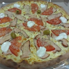Pizza Smoked chicken
