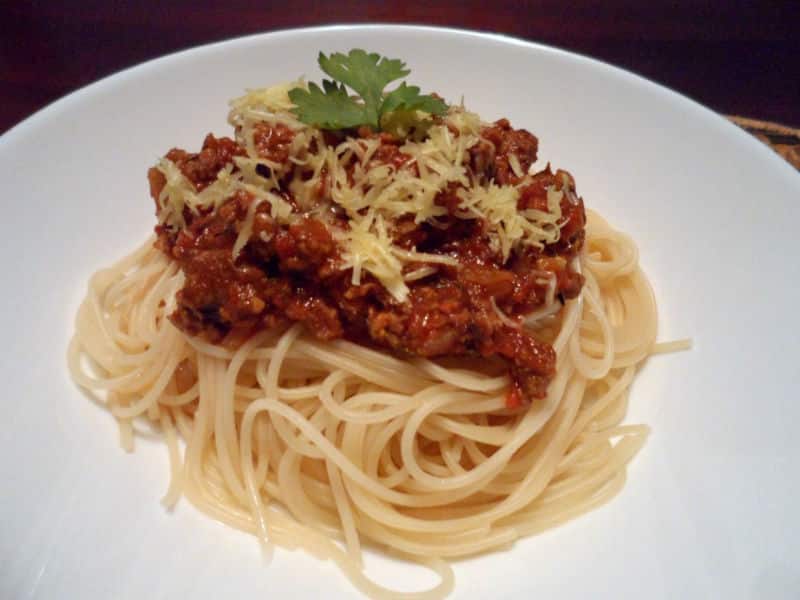 Spaghetti Bolognese delivery