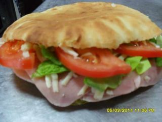 Ham sandwich classic Amos picerija delivery