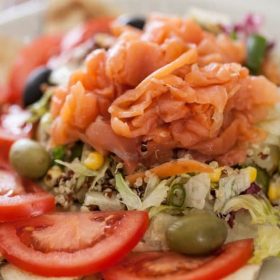 Losos salata