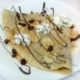 Palačinka Nutella plazma banana 200 din. Palačinka Nutella plazma banana