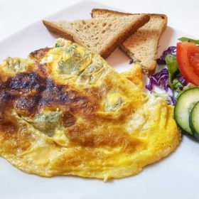 Omlet sa feta sirom i spanaćem