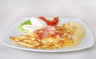 Omelet with ham Panter delivery