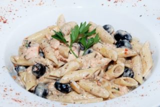 Penne with salmon Panter delivery