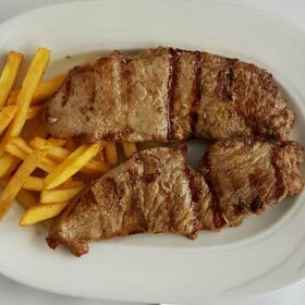 Teleća šnicla na žaru