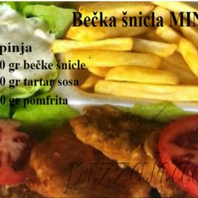 Pohovana bečka šnicla MINI