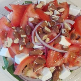 Crvena obrok salata