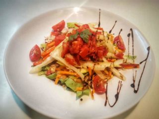 Exotic mix salad delivery