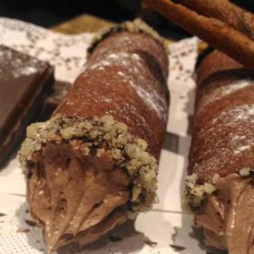 Cannoli čokolada