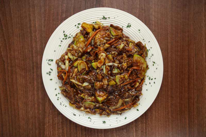 Veal Sichuan delivery