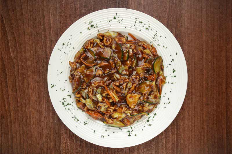 Sweet sour and spicy pork delivery