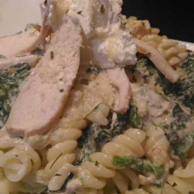Spinaci e pollo