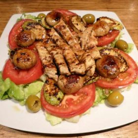 Toplo-hladna salata od piletine