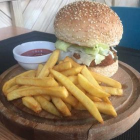 Fish burger