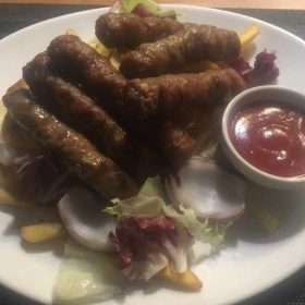 Ćevapi na tortilji