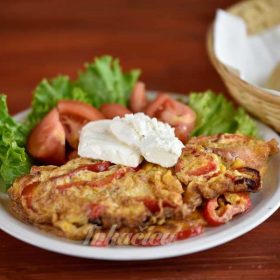 Omlet paprike