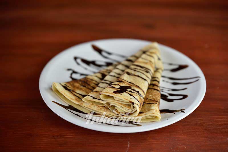 Crepe with nutella delivery