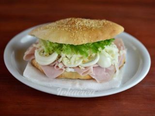 Sandwich classic ham Pizza Trkačica delivery
