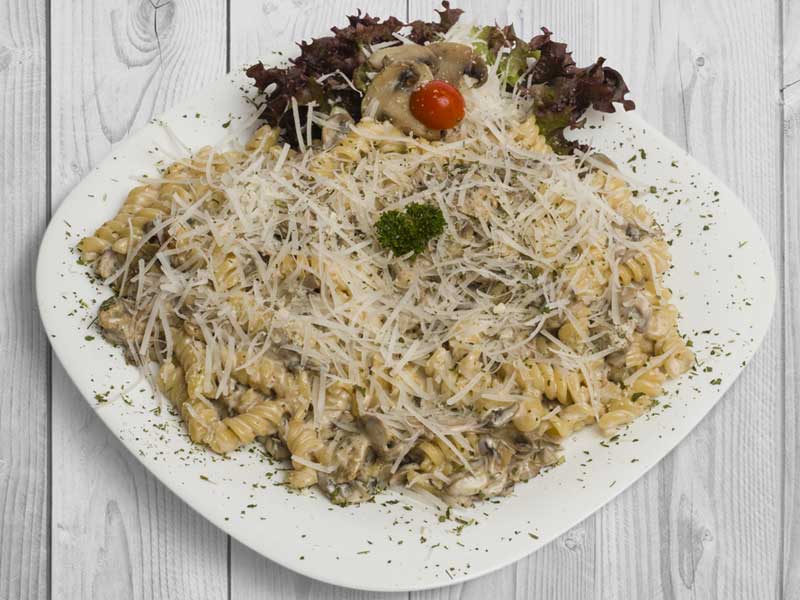 Pasta Crema e funghi dostava