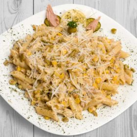 Tuna pasta delivery