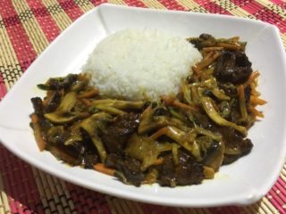 Veal in oyster sauce Wok n Stix delivery