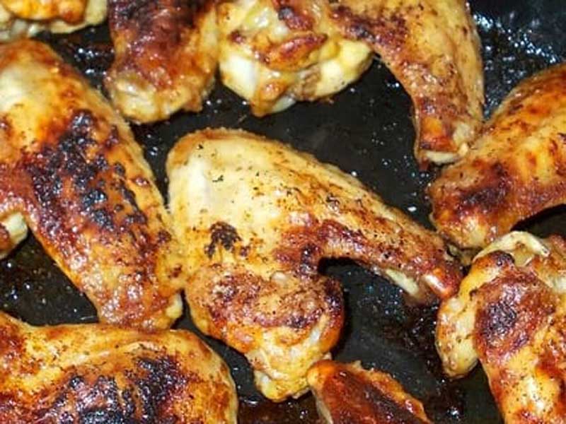 Grilled chicken wings per kilogram delivery