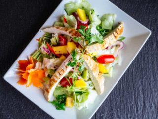 Mango salad with chicken delivery