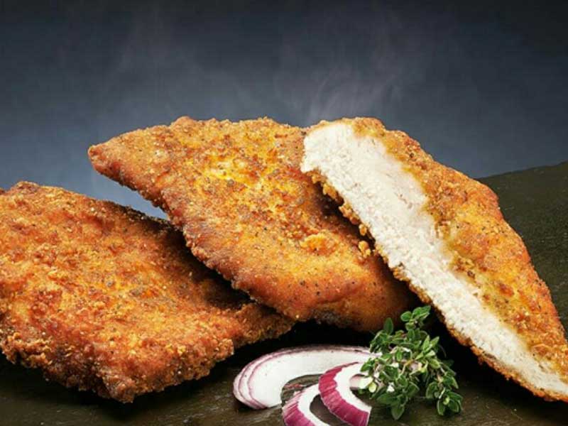 Breaded chicken white delivery