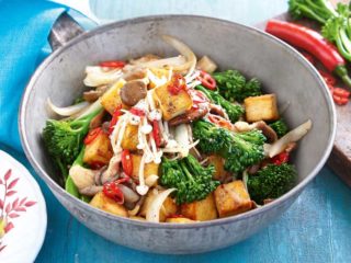 Tofu Fusion with veggies delivery