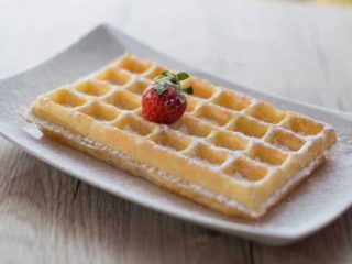 Empty waffle delivery