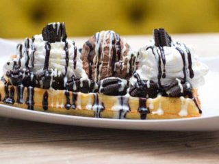 Oreo waffle delivery