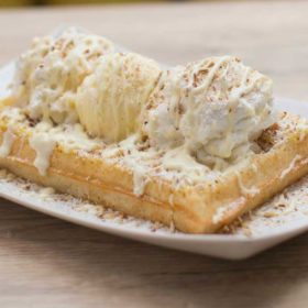 Raffaello waffle delivery