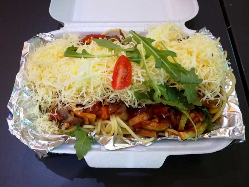 Vegetarijana pasta dostava