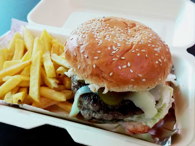 Standard burger delivery