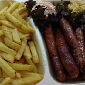 Home-made smoked sausage - meal delivery