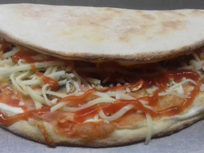 Pizza sandwich delivery