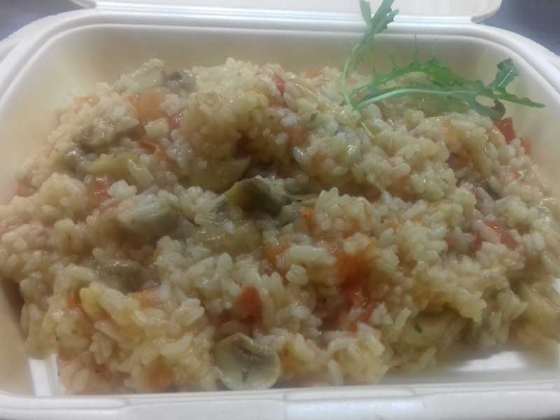 Risotto with mushrooms delivery