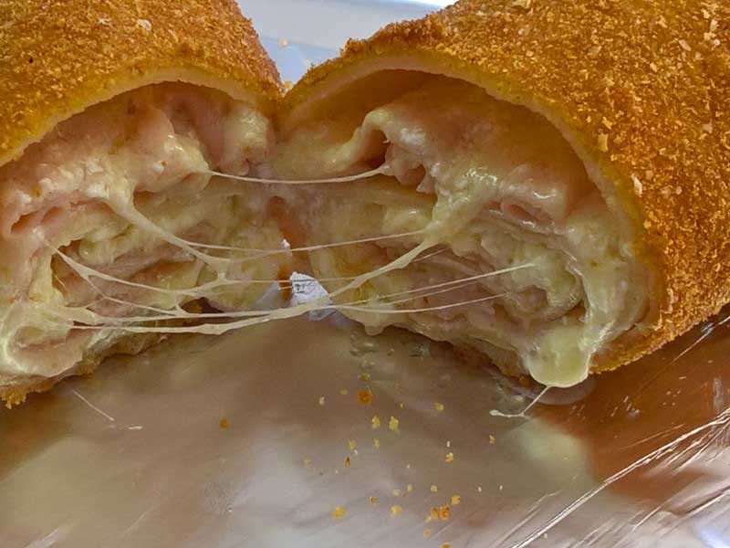 Pohovana palačinka kačkavalj, šunka, pavlaka dostava