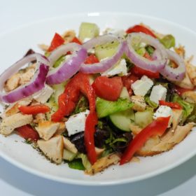 Grčka salata sa giros piletinom dostava