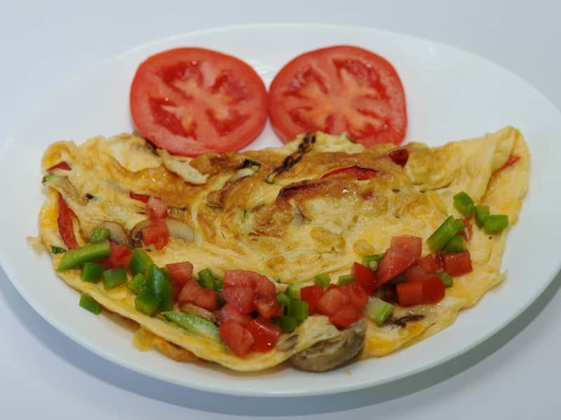 Omlet sa povrćem dostava
