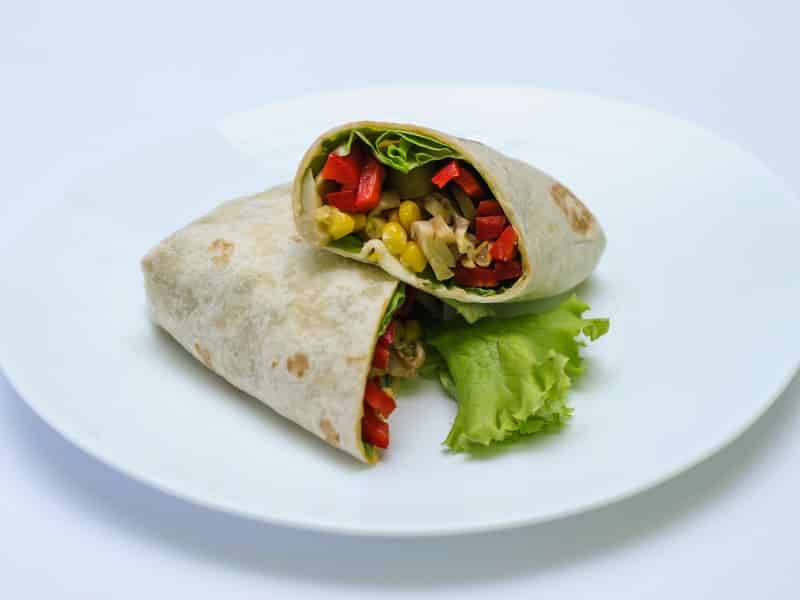 Vegetarijanska tortilja dostava