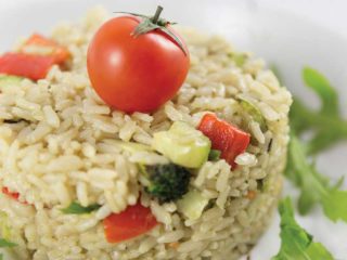 Integral rice with vegetables Pomodoro Novi Beograd delivery